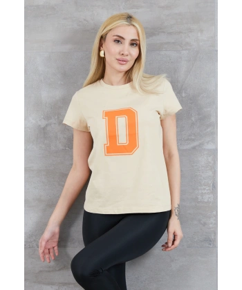 D Baskılı T-shirt