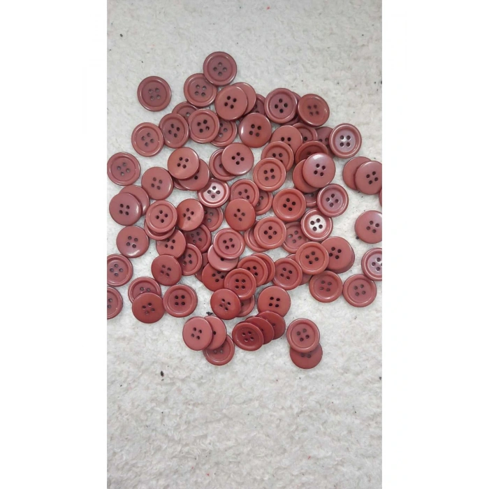 KAHVERENGİ  TRENÇKOT DÜĞMESİ. 20MM 32 BOY   20 ADET