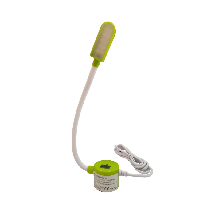 Metal T Spiral Dikiş Makinası Lambası Mıknatıslı 10 Ledli