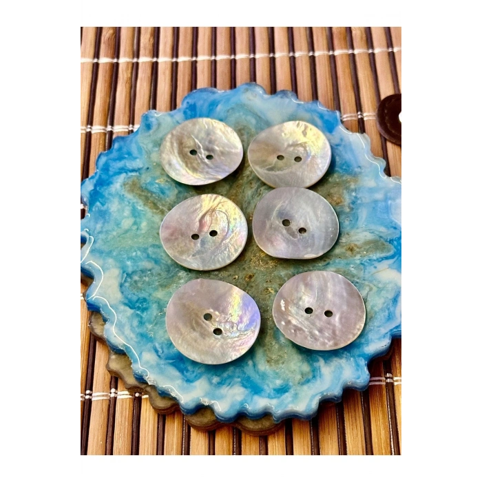 Hakiki 48 Boy Düğme Seti 6 Adet Kırılmaz Süper Kalite