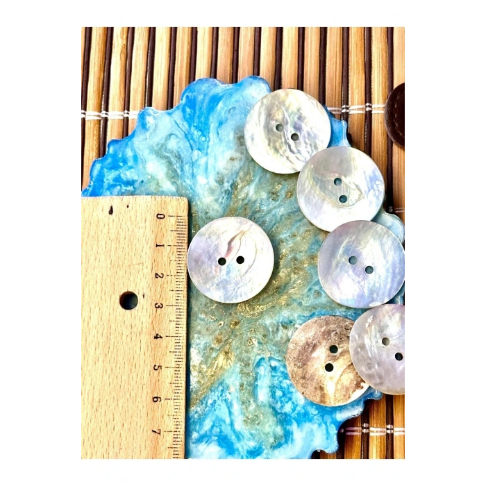 Hakiki 48 Boy Düğme Seti 6 Adet Kırılmaz Süper Kalite