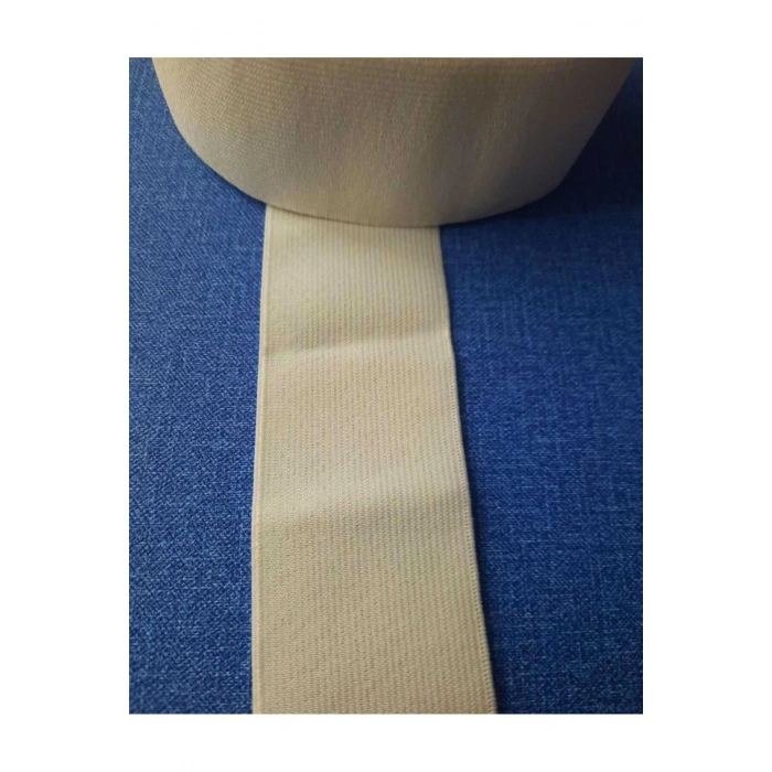 5 CM BEYAZ BEL,PAÇA VE DON LASTİĞİ 1 PAKET 10 METRE
