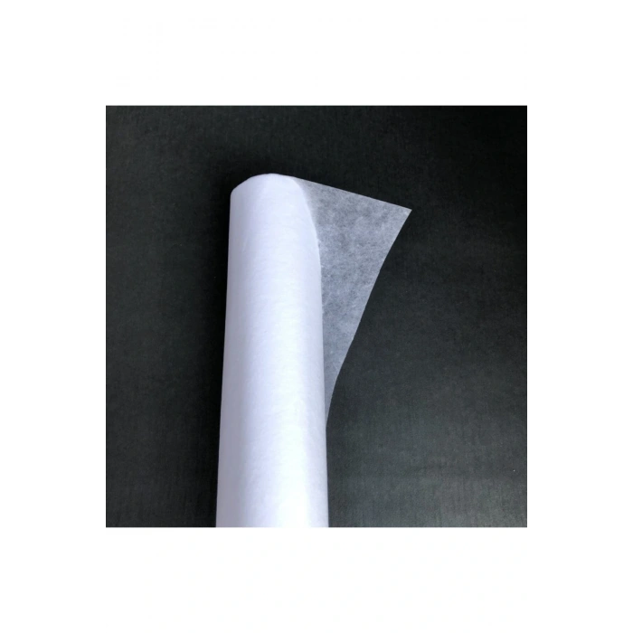 25 gram Kağıt Yapışkanlı Tela Beyaz (5MT) Ütüyle Yapışan A++ Kalite