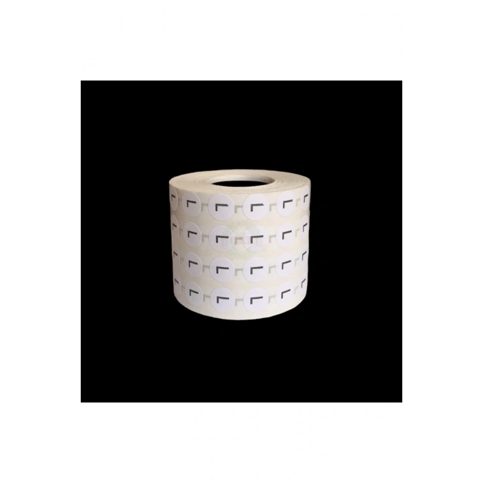 L Beden Yapışkanlı Etiket - Sticker ( 5000 Adet )