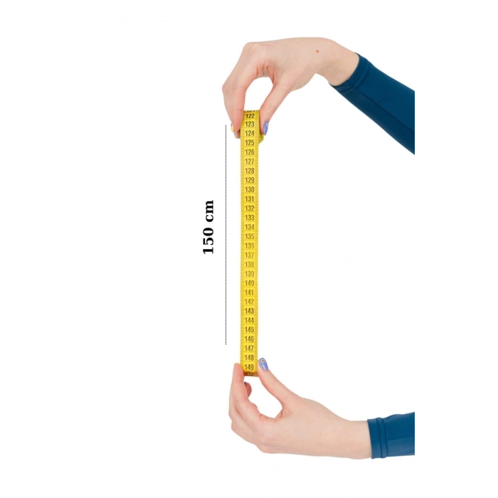 Vücut Ölçüm Bel Ölmek İçin Mezura Klasik Terzi Mezurası Çift Taraflı Mezura Sporcu Ölçüm Mezurası