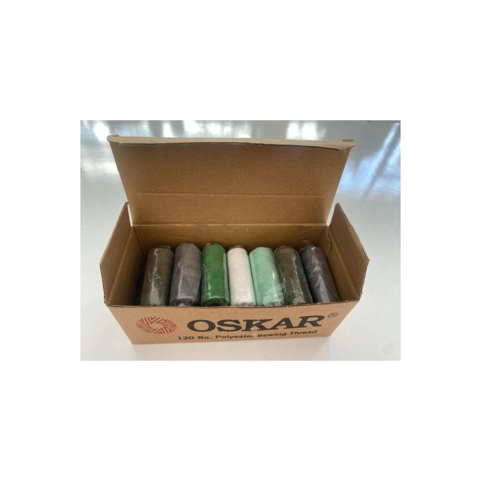 DİKİŞ İPİ 1 KUTU 14 ADET - 250MT- KARIŞIK RENKLER