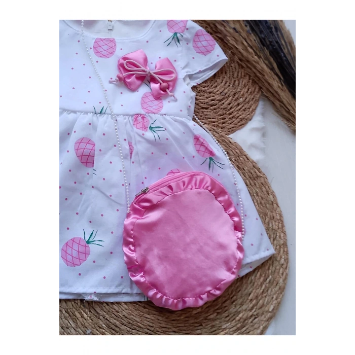 KIZ ÇOCUK ÇANTALI ELBİSE