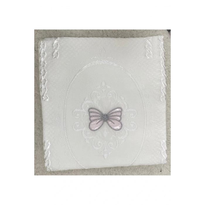 Desenli Kız Bebek Triko Battaniye, Mevlütlük Battaniye,Hediyelik