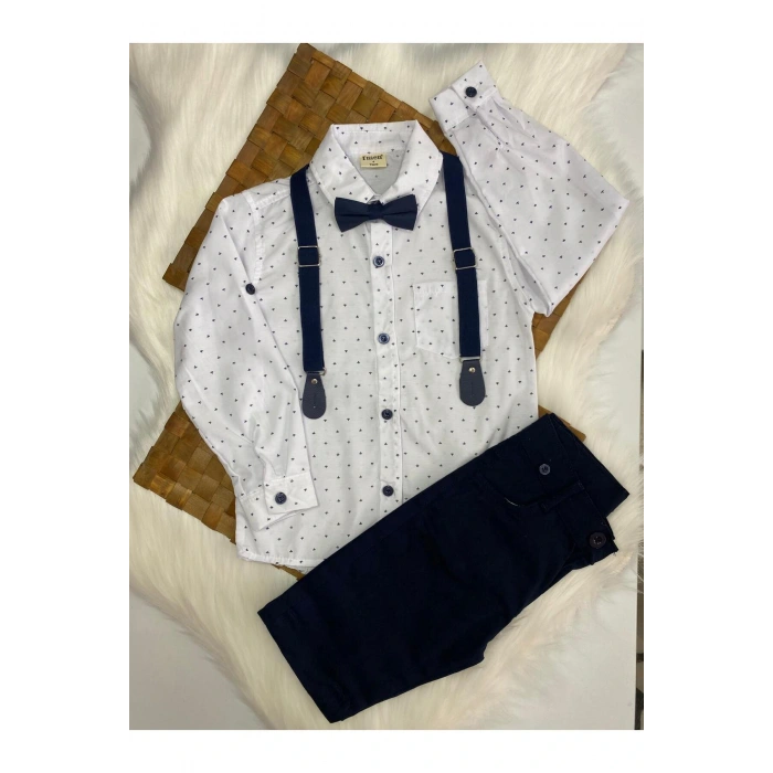 ERKEK ÇOCUK PAPYONLU 4 LÜ TAKIM