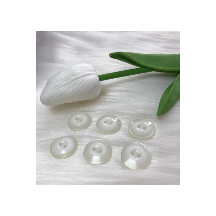 Yuvarlak Model Düğme (28boy) 18 mm-10 Adet