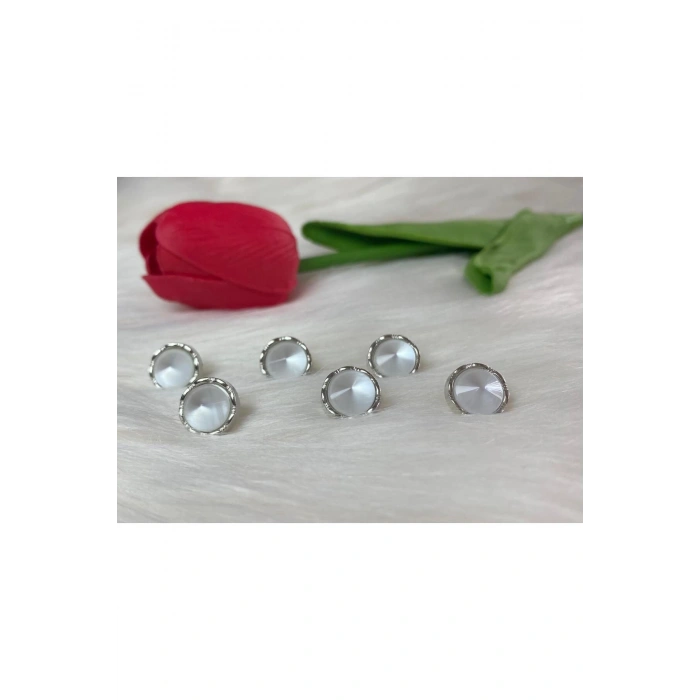 Yuvarlak Model Düğme (18boy) 11mm-15 Adet