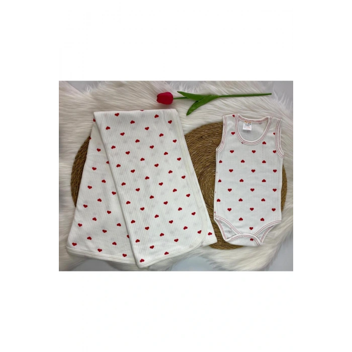 Fitilli Kalpli Body&Zıbın ve Battaniye Takım 2Lİ