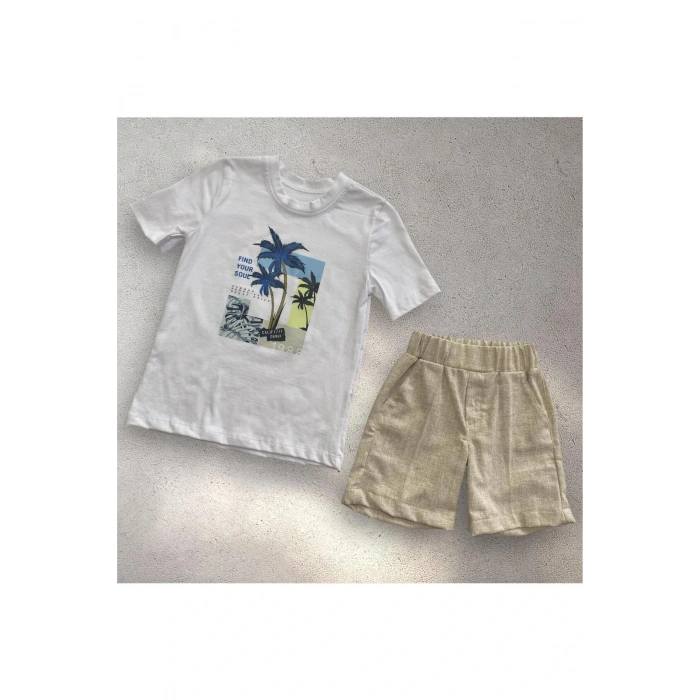 Erkek Çocuk Şortlu Yazlık Takım