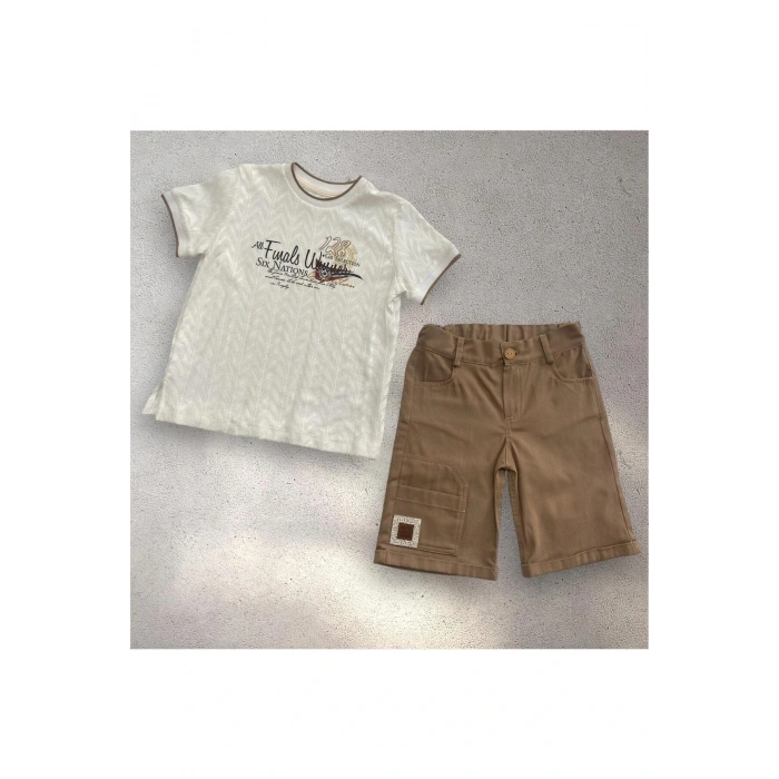 Erkek Çocuk Şortlu Yazlık Takım
