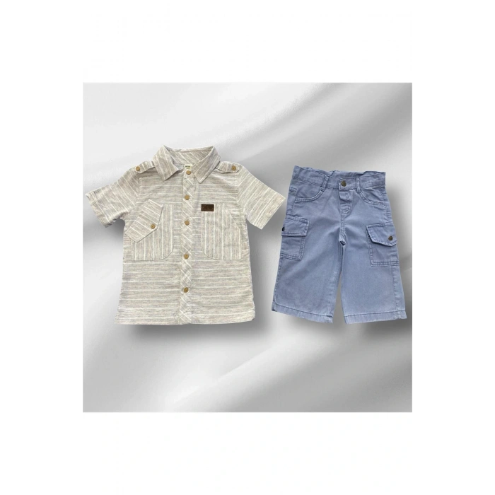 Erkek Çocuk Şortlu Yazlık Takım
