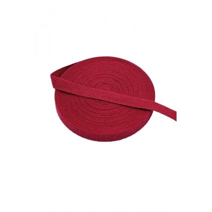 1 Cm 10 Metre Bordo Dar Dokuma Balıksırtı Şerit