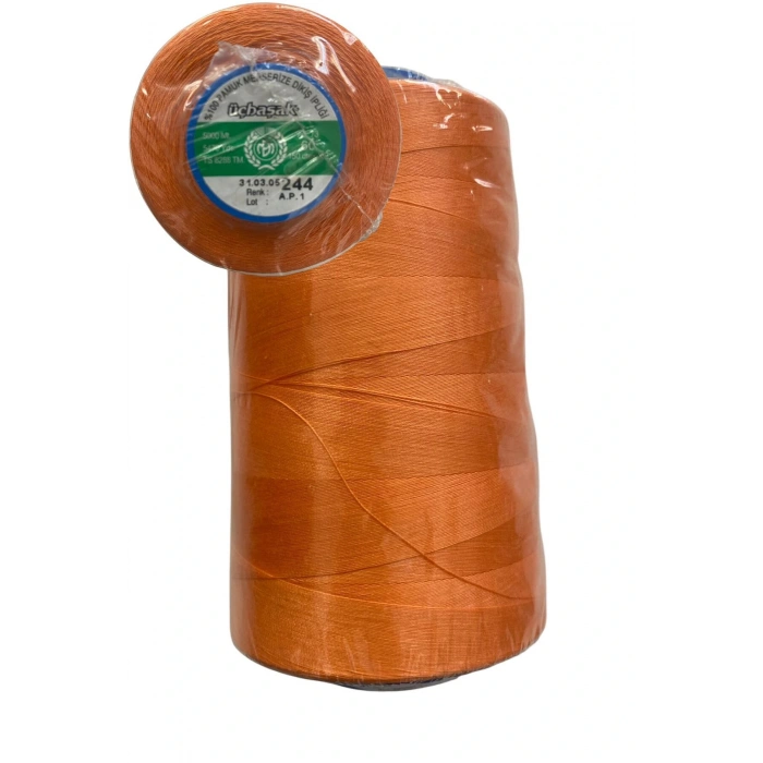 Üçbaşak Dikiş İpi 60No Merserize Pamuk İpliği 5000m 1 ADET 244No