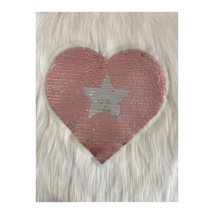 Ütü İle Yapışan Renk Değiştiren Payetli Arma, Yama, Aplike