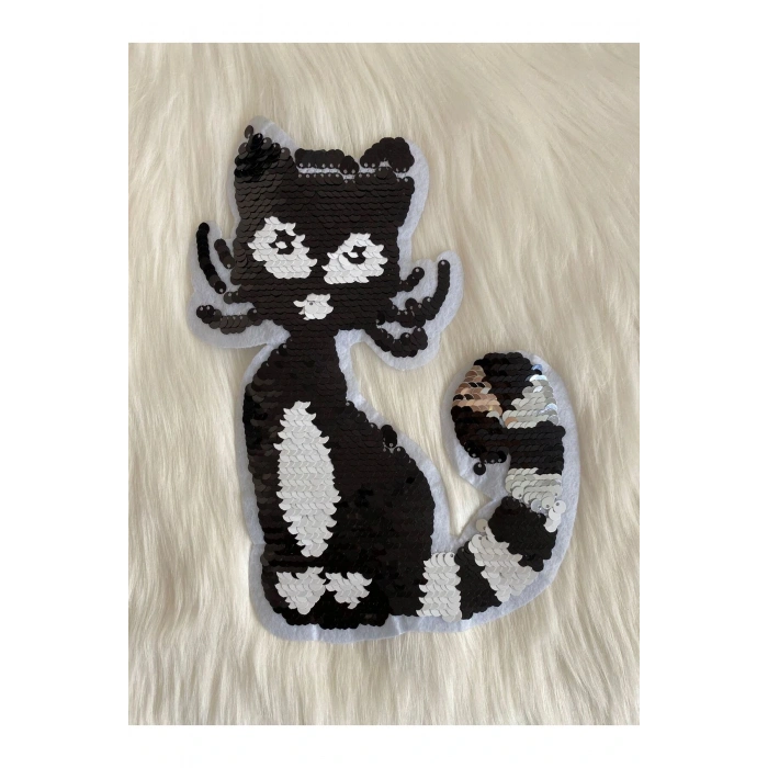 Ütü İle Yapışan Renk Değiştiren Payetli Arma, Yama, Aplike