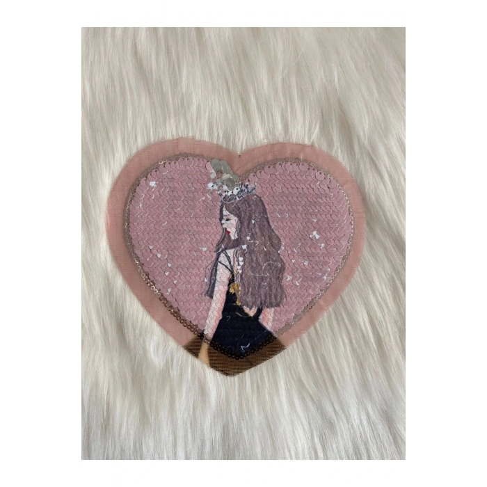 Ütü İle Yapışan Renk Değiştiren Payetli Arma, Yama, Aplike