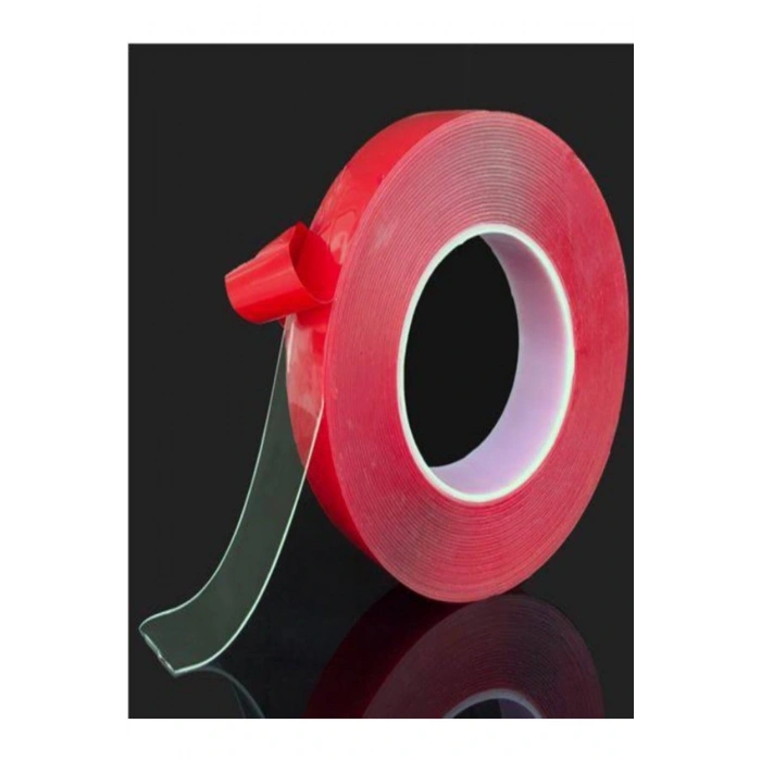 Vhb Akrilik Silikon Bant Şeffaf Çift Taraflı 18 MM x 2 m