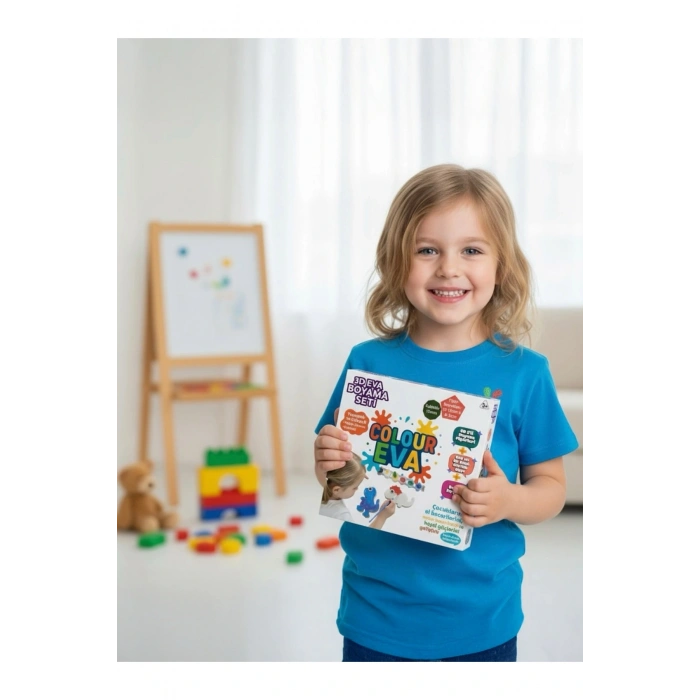 3D Hayvanat Bahçesi Boyama Seti ,Puzzle, Eva Baskı Süngeri. Çocuk Etkinlik, Montessori.