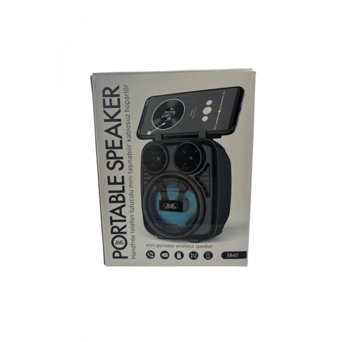 Portable Speaker Bluetooth Taşınabilir Işıklı Hoparlör