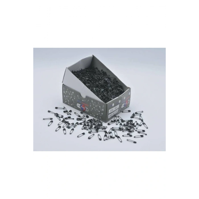 Siyah Çengelli İğne 19mm 1728 Adet