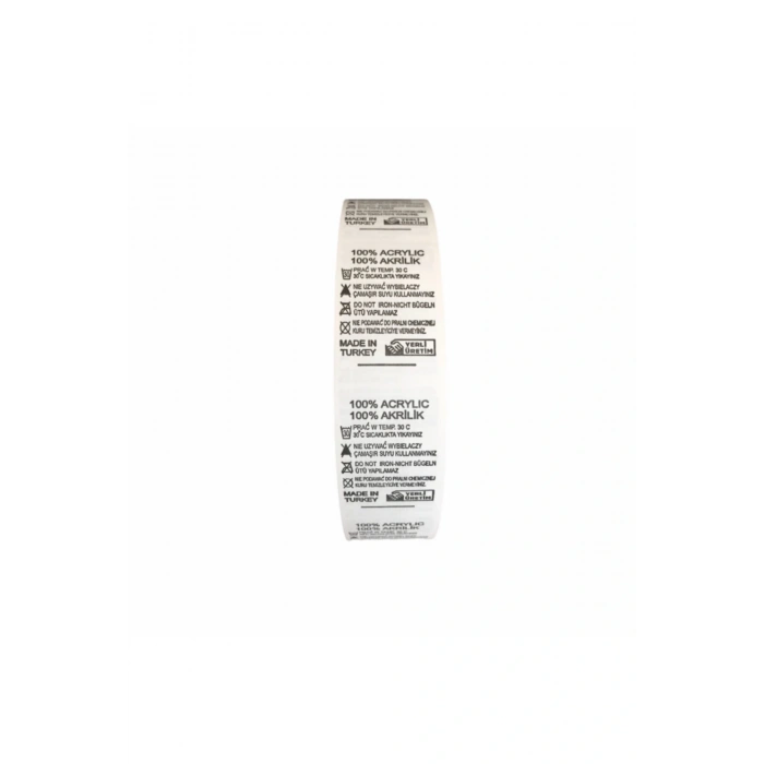 Yıkama Talimatı - %100 Akrilik