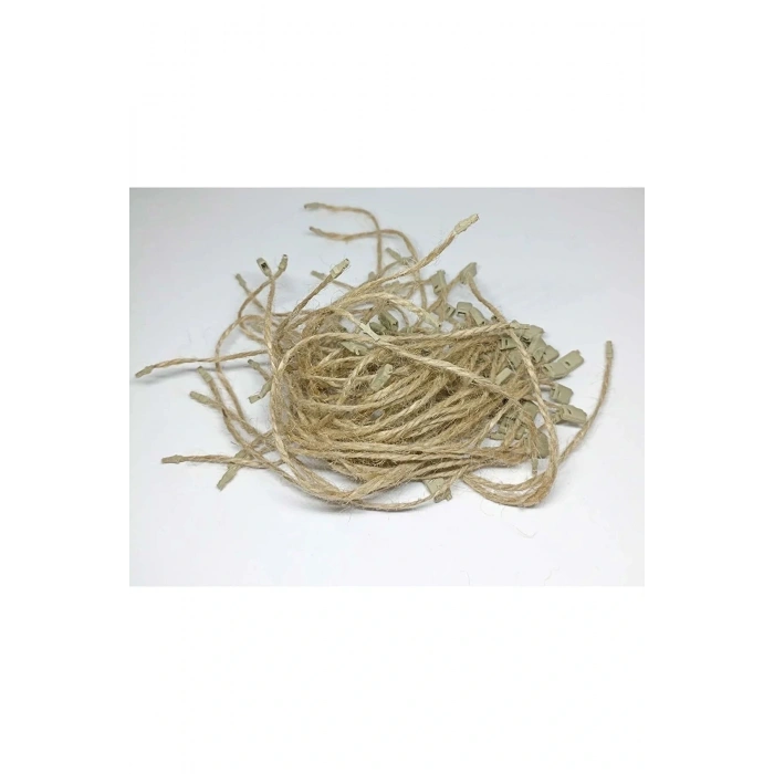 KETEN - HASIR ETİKETLEME İPİ - KİLİTLİ İPİ - 1000 ADET