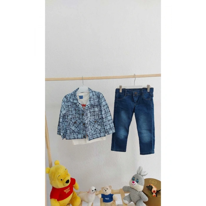 ERKEK ÇOCUK CEKET 3 LÜ TAKIM