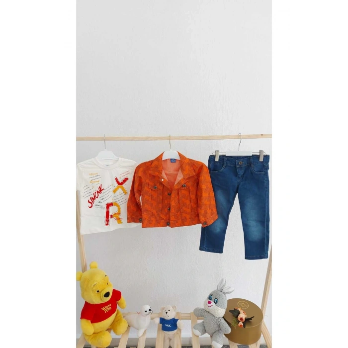 ERKEK ÇOCUK CEKET 3 LÜ TAKIM