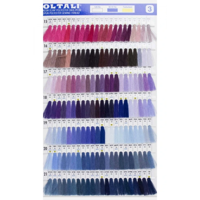 Oltalı Dikiş Ipi Karteladan Istediğinizi Seçebilirsiniz - 5000mt