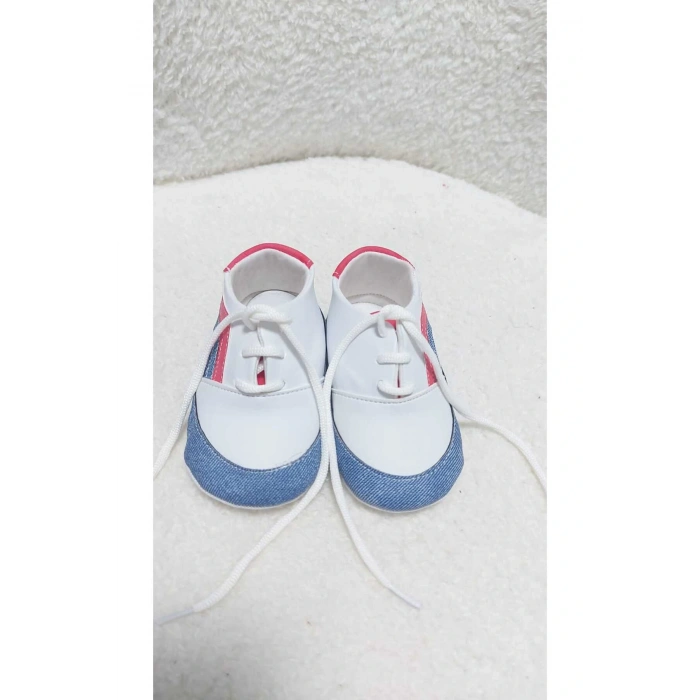 Bağcıklı Erkek Bebek Patik Ayakkabı 13cm