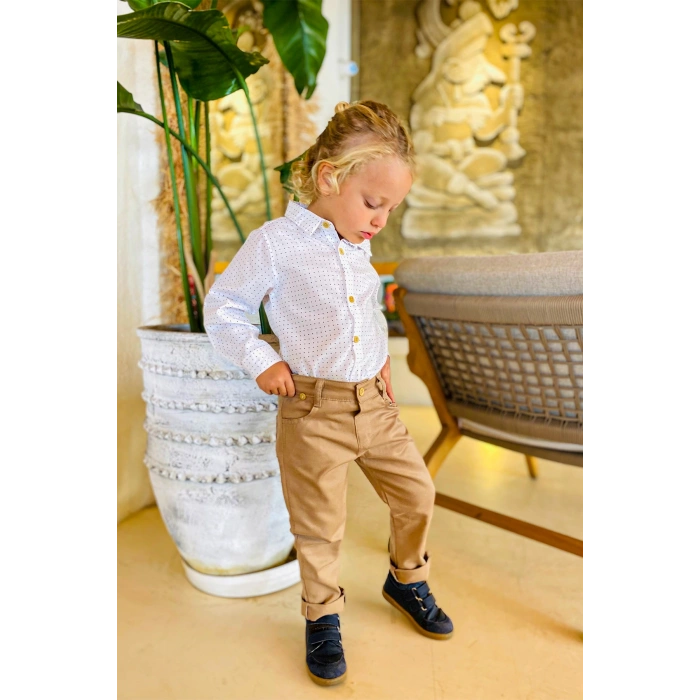 Caramela Erkek Çocuk Takım Elbise Papyonlu Ve Slopetli 4lü Set