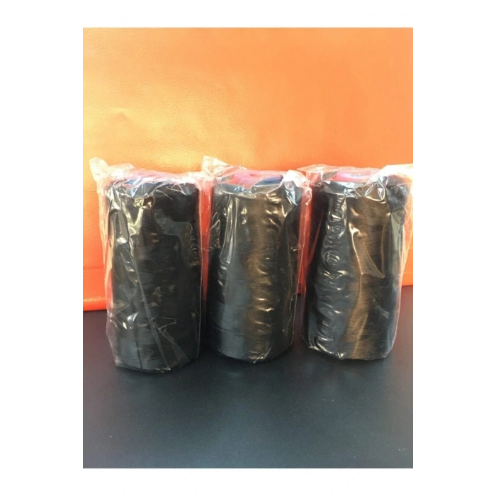 Overlok Ipliği Ev Tipi(3 AD. SİYAH)