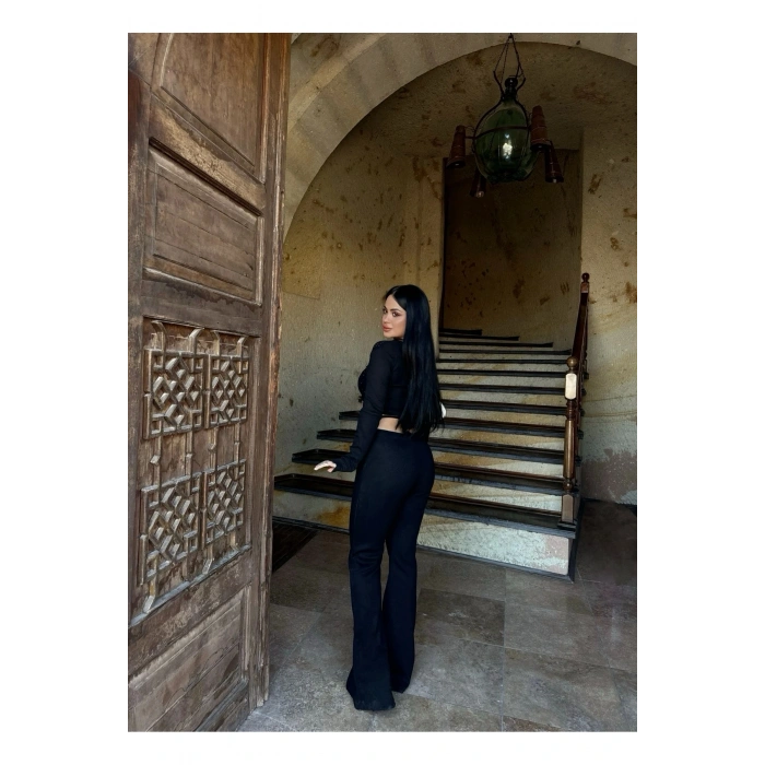 Taş Detaylı Kaşkorse İkili Takım