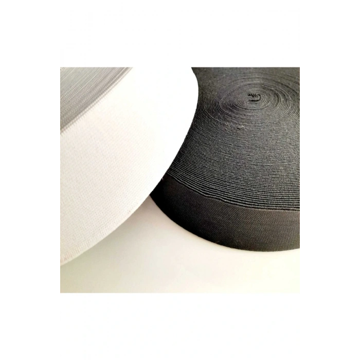 Lastik 5 Cm Beyaz Bel ,paça, Kol 2 Mt