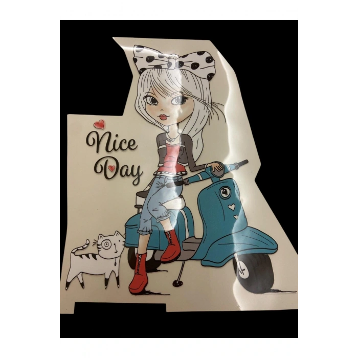 DTF Baskı Arma Yama Etiket, Ütü ile Yapışan Tişört Tekstil Transfer Baskı