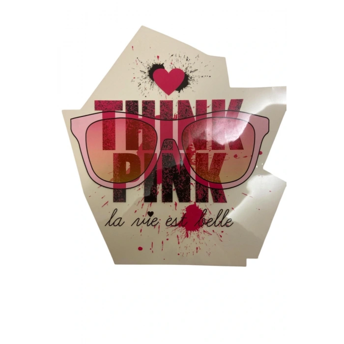 DTF Baskı Arma Yama Etiket, Ütü ile Yapışan Tişört Tekstil Transfer Baskı