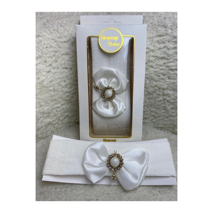 Bebek Bandana 0-24 Ay Kurdaleli TaşlıTasarım