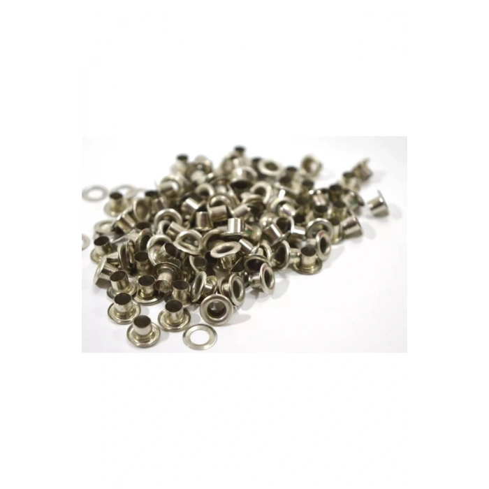 3 No Sac Pullu Kuş Gözü Kapsülü 100 Takım Nikel