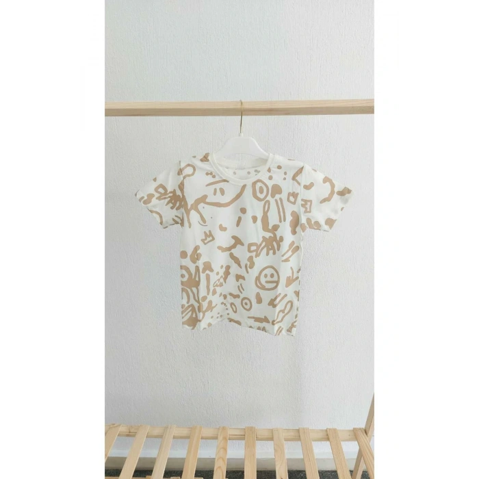 ERKEK ÇOCUK BASKILI TSHİRT