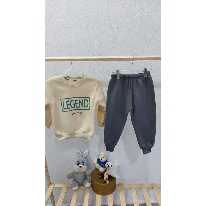 Erkek Çocuk Eşofman Takım 3ip Kışlık