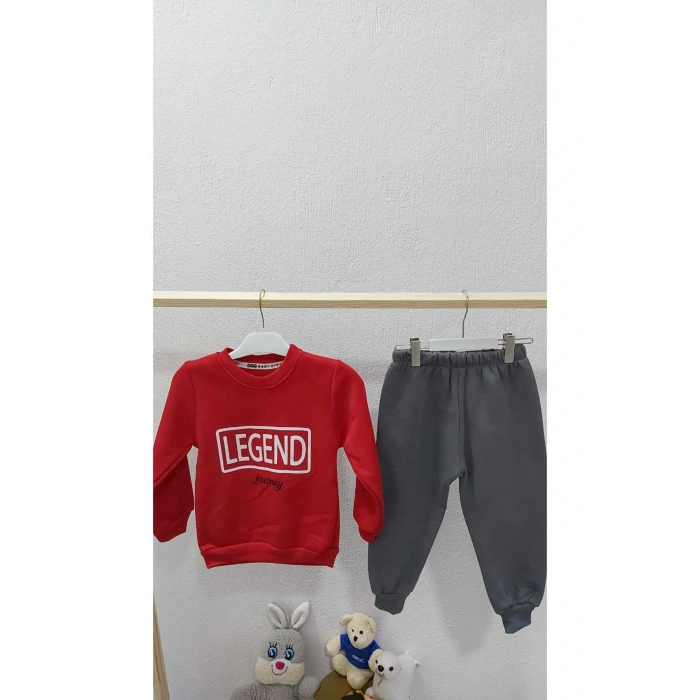 Erkek Çocuk Eşofman Takım 3ip Kışlık