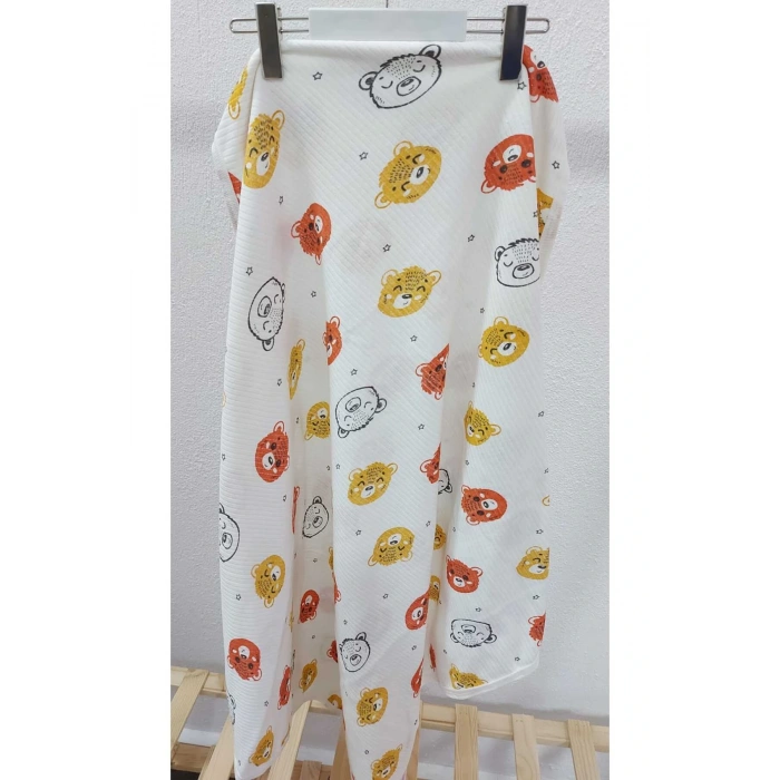 Çift Taraflı İnterlok Örtü & Battaniye %100 Pamuk Oeko-teks Sertifikalı 90 X 75 Cm