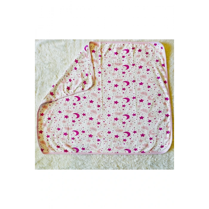 Fitilli çift katlı bebek kundak battaniye