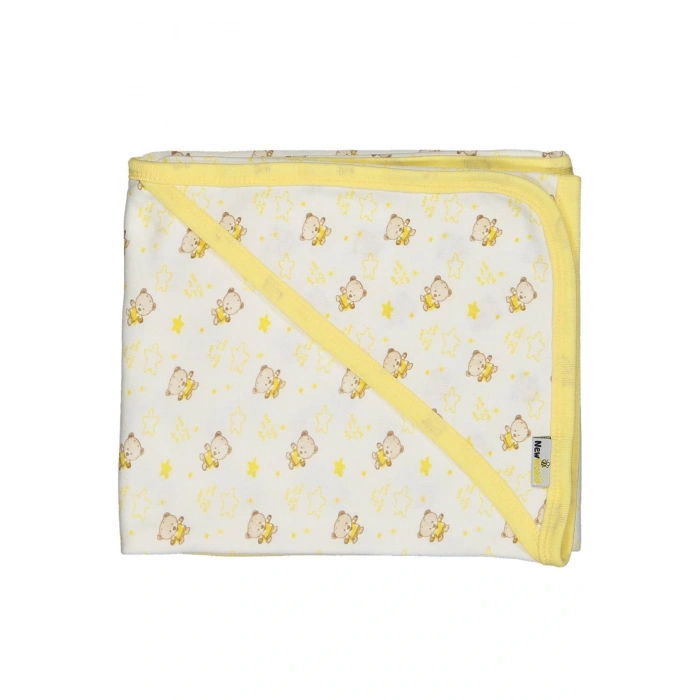 Bebek Tek Kat Penye Battaniye Kundak 80x90 Cm