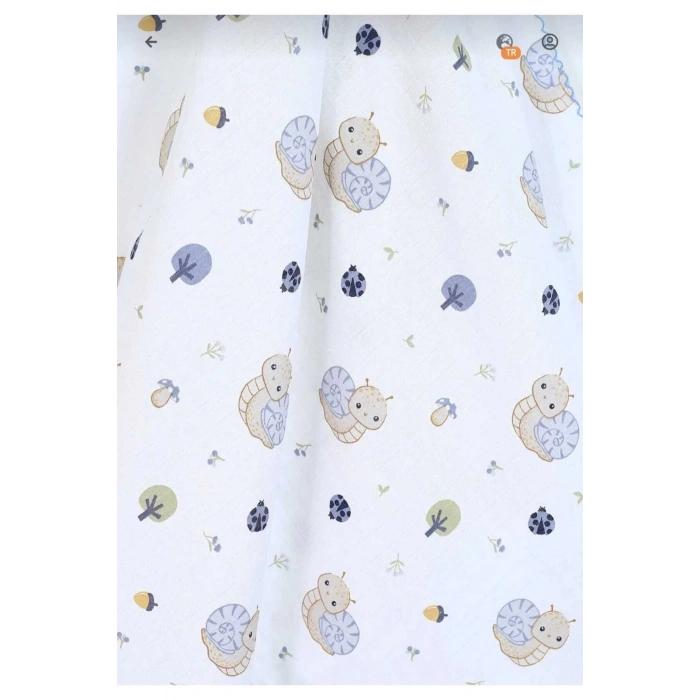 Çok Amaçlı Müslin Örtü , Müslin Yenidoğan Bebek Battaniyesi, %100 Pamuk, Müslin Bez 80*90 cm