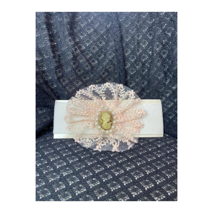 Bebek Bandana 0-24 Ay İşlemeli Tasarım